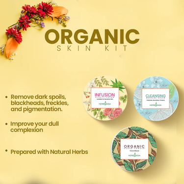 benefits of organic skin kit in daily routine