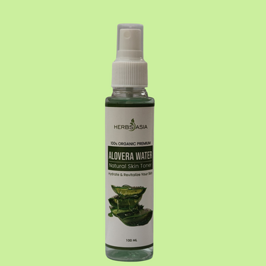 aloe vera water - a natural skin toner