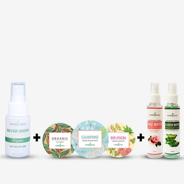 mega deal get glowingskin and hair free face