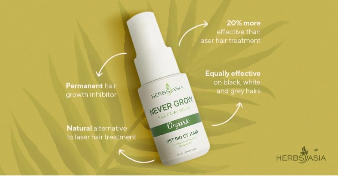 Never Grow Serum: The Ultimate Solution for Permanent Hair Reduction