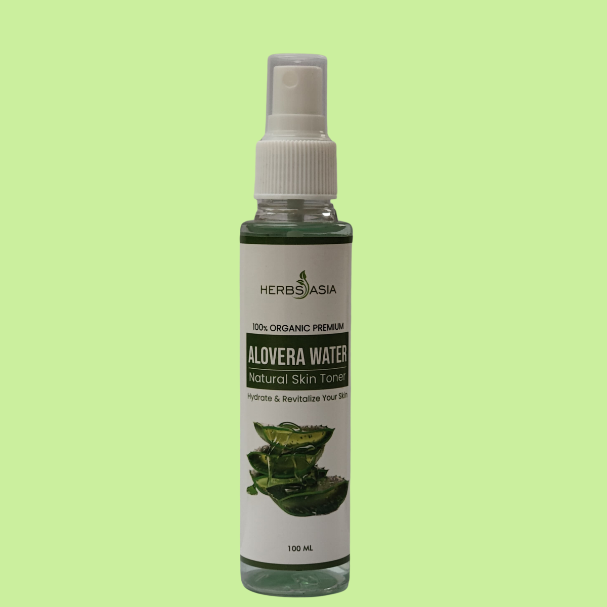 aloe vera water - a natural skin toner
