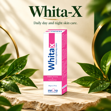 Whita-X brightening skin care cream, daily day and night use