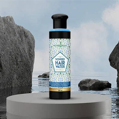 wonder hair water herbsasia - dandruff free hair